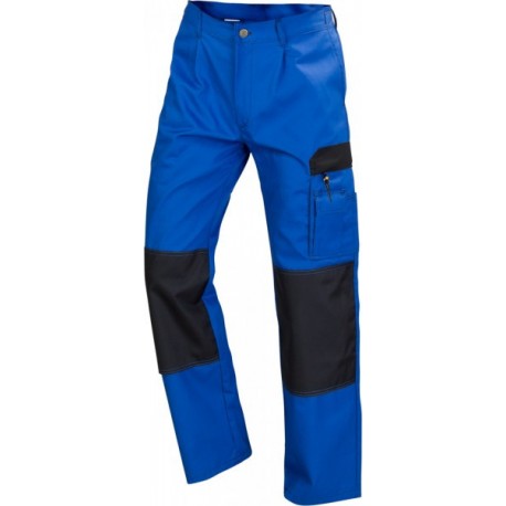 Spodnie do pasa WORK niebieski/czarny