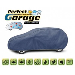 Miekki membranowy pokrowiec ochronny na cały samochód PERFECT GARAGE hatchback/kombi, dł. 405-430 cm