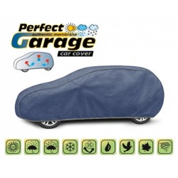 Miekki membranowy pokrowiec ochronny na cały samochód PERFECT GARAGE hatchback/kombi, dł. 430-455 cm