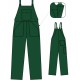 Spodnie ogrodniczki Schmidt CLASIC zielone