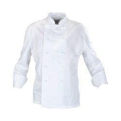 Bluza kucharska długi rękaw biała
